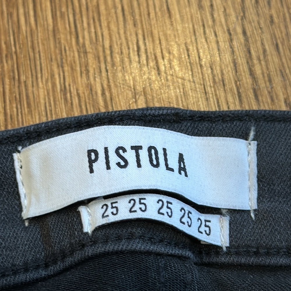 Pistola Women’s Skinny Jeans Black Size 25 - Picture 4 of 5